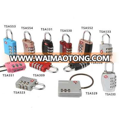 TSA-330 Alibaba Golden manufacturer security tsa luggage lock